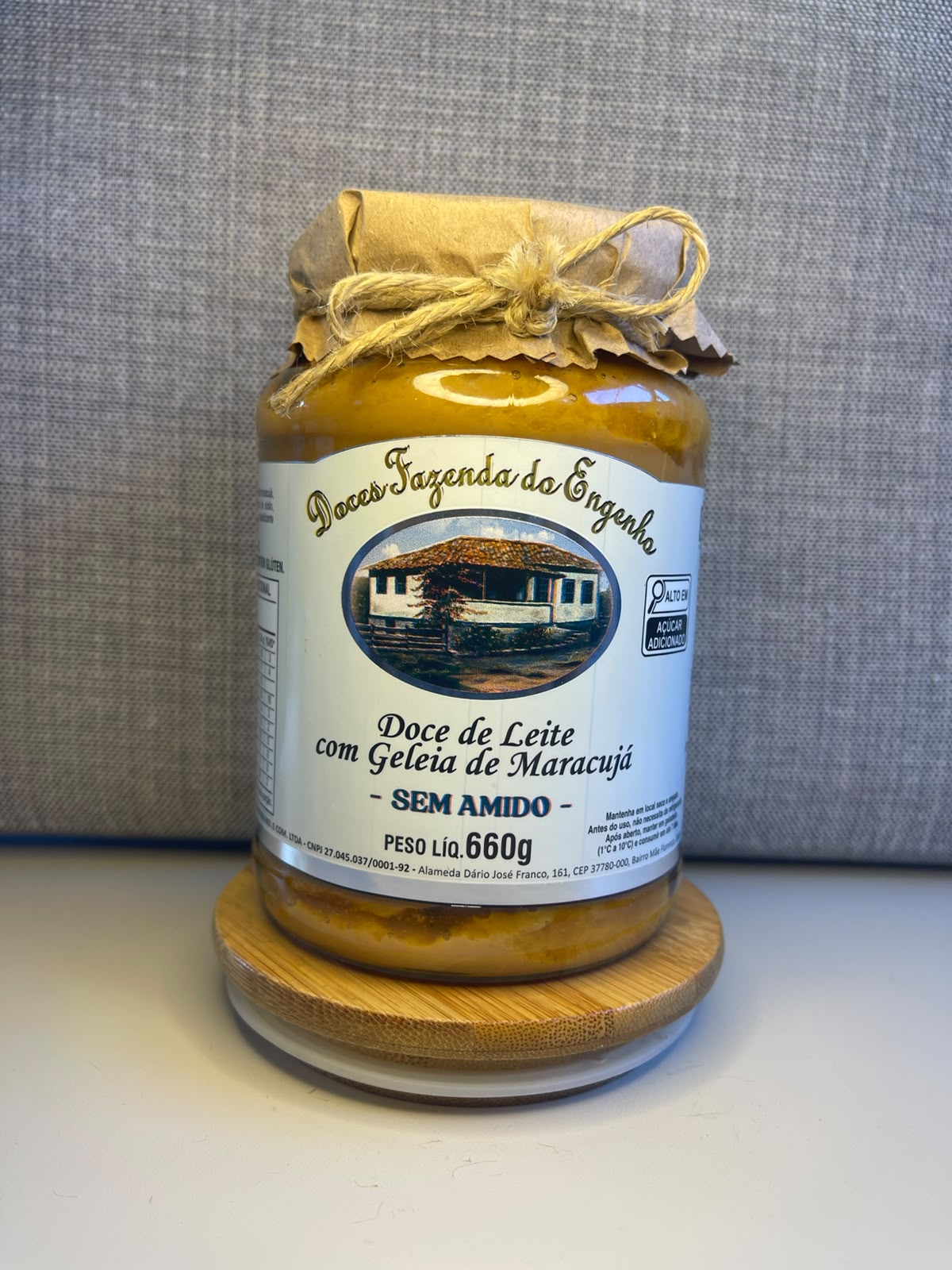 Doce de Leite com Geleia de Maracujá